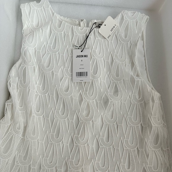 Jason Wu white dress size 0, preloved - Picture 2 of 3